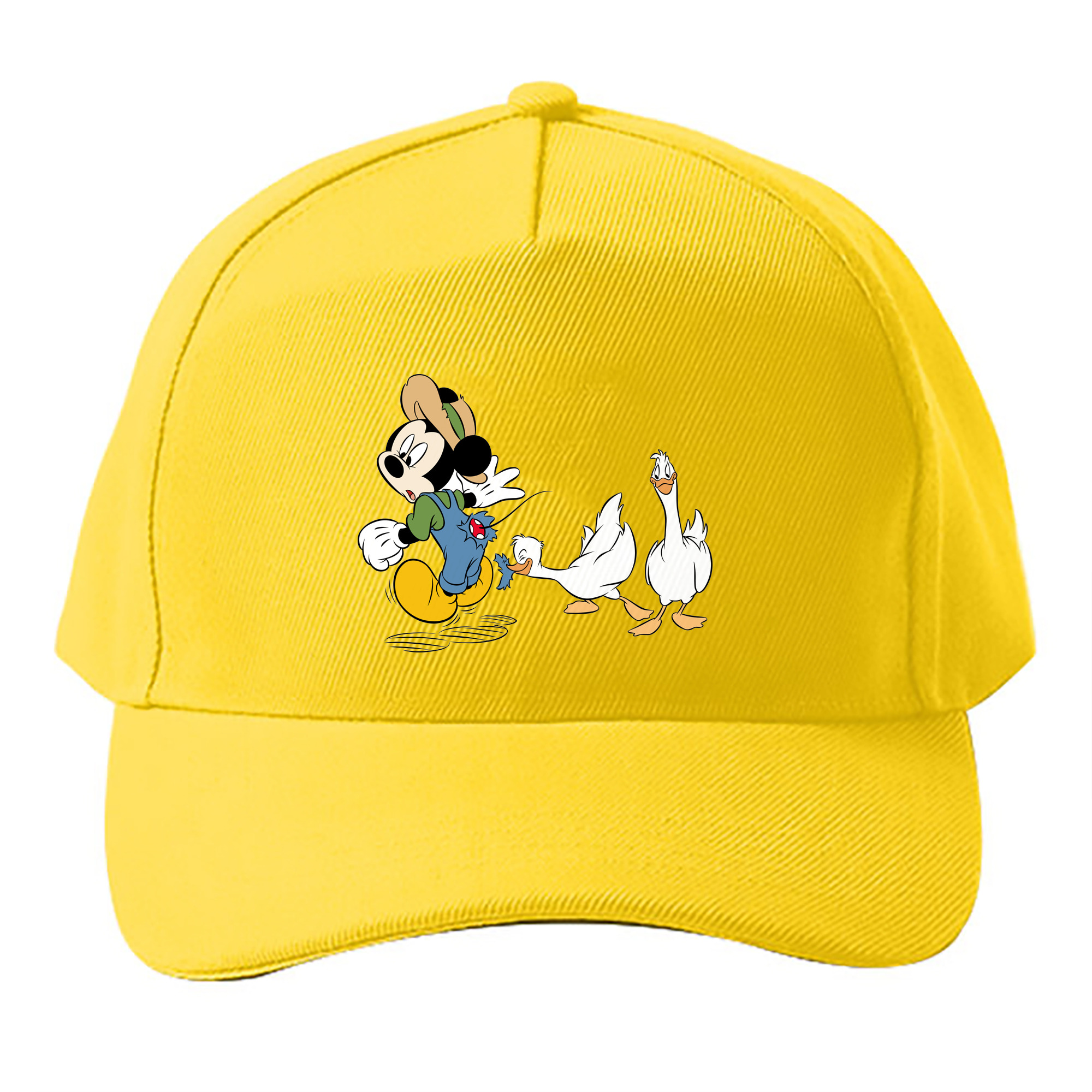 （画像用） ミッキーマウス Mickey Mouse ベースボールキャップ 綿100％ 男女兼用 帽子 スポーツ